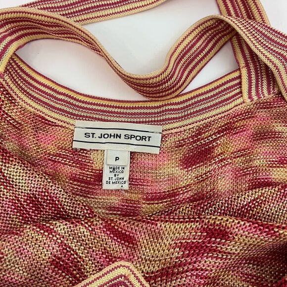 St. John Sport P Multicolored Sweater Tank - Picture 13 of 13